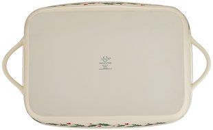 Lenox Holiday Rectangular Baker,Ivory N5