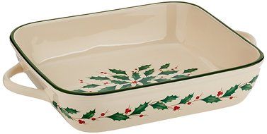 Lenox Holiday Rectangular Baker,Ivory N8