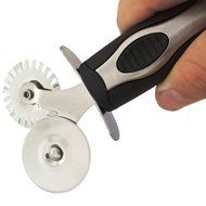 Alayaglory Stainless Steel Pastry and Ravioli Cutter Wheel for Kitchen Restaurant N2