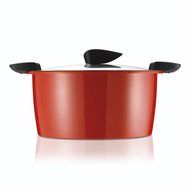 Kuhn Rikon 3-Liter Hotpan Casserole, Red