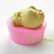 Mom&amp;pea 0607 Star Sheep Shaped Silicone Mould for Fondant Cake Sugar Paste Cake Decoration 3d Cake Toppers Mold... N4