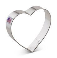 Ann Clark Heart Cookie Cutter - 4 Inches - Tin Plated Steel N2