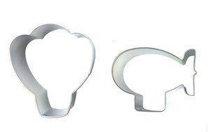 BeBeFun Stainless Steel Cookie Cutter Set Cookie Cutter Bulk Fondant Cutter Fruit Cutter Fondant Cake Decoration... N4