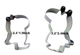 BeBeFun Stainless Steel Cookie Cutter Set Cookie Cutter Bulk Fondant Cutter Fruit Cutter Fondant Cake Decoration... N9