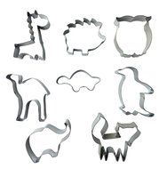 BeBeFun Stainless Steel Cookie Cutter Set Cookie Cutter Bulk Fondant Cutter Fruit Cutter Fondant Cake Decoration... N12