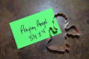 Praying Angel Cookie Cutter N2