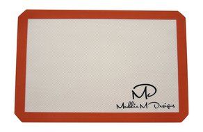 Maddie M Designs Non-Stick Silicone Baking Mat, 3 Pack (2 x 16.5&quot;x11&quot;, 1 x 11.5&quot;x8.5&quot;) N7