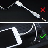 Lightning to 3.5mm Male to Male Aux Stereo Audio Cable, TOPGO Premium Lightning to Aux Cable for iPhone 7 / 7... N7