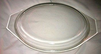 Pyrex Clear Glass Casserole Lid # 945 C