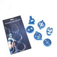 The Avengers Thor The Flash Captain America S.H.I.E.L.D Super Hero mini biscuit cutter