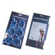 The Avengers Thor The Flash Captain America S.H.I.E.L.D Super Hero mini biscuit cutter N2