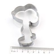 GXHUANG Tiny Dog Cookie Cutter - Stainless Steel,for Anniversary Birthday Wedding Party N4