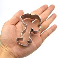 GXHUANG Tiny Dog Cookie Cutter - Stainless Steel,for Anniversary Birthday Wedding Party N5