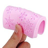 3D Silicone Snowflakes Cake Fondant Decoration Mold N6