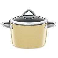 WMF Silit Ceramic 5-Quart Covered High Casserole in Cream