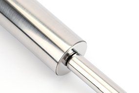 Tosnail Metal Stainless Steel Rolling Pin, Non-Stick &amp; Zero Maintenance, Perfect for Pasta, Cookie, Pastry, Bakery... N4