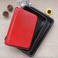 Bakeware Sets, WOLFBUSH 3Pcs Set Rectangle Carbon Steel Non-stick Baking Pan Cookies Plate Bakeware - Black +... N6