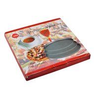 Bakeware Sets, WOLFBUSH 3Pcs Set Rectangle Carbon Steel Non-stick Baking Pan Cookies Plate Bakeware - Black +... N9