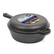 Westinghouse WFL508 Select Series Seasoned Cast Iron 5 Quart Dutch Oven with Skillet Lid - Amazon Exclusive N6
