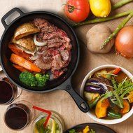 Westinghouse WFL508 Select Series Seasoned Cast Iron 5 Quart Dutch Oven with Skillet Lid - Amazon Exclusive N7