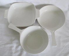 Set of 3 - Vintage 1970s Corning Ware " Spice O' Life " Covered Skillet &amp; Casserole Baking Dishes (2 1/2 cup,... N2