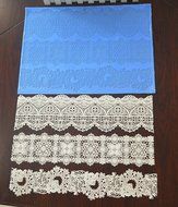 Versailles French Empire SLM020 Silicone Cake Lace Mat Edible Sugar Mould - Extra Large N2