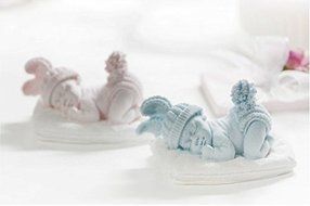 Sleeping Baby Candy Making Mold Fondant Mold Silicone Mold for Baby Shower Party Birthday Party Cake Decoration... N4