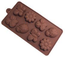 Baking Silicone Molds Christmas Halloween Cake Molds Pop Maker Set of 4 Shaped DIY Mold Cup Flower Letter Bear... N2