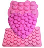 Baking Silicone Molds Christmas Halloween Cake Molds Pop Maker Set of 4 Shaped DIY Mold Cup Flower Letter Bear... N8