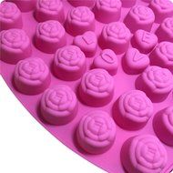 Baking Silicone Molds Christmas Halloween Cake Molds Pop Maker Set of 4 Shaped DIY Mold Cup Flower Letter Bear... N10