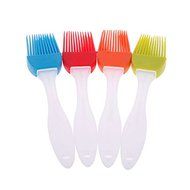 WXLAA 4pcs Colorful Durable and Stylish Design Ourdoor BBQ Basting Brush N3