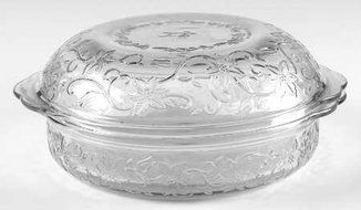 Princess House Fantasia 2 Quart Round Baker with Lid