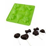Heart Bowknot Silicone Cake Mold N6