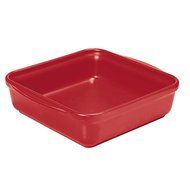 French Home 8-inch Red Square Baking Dish