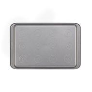 Cake Boss Basics Nonstick Bakeware 10-Inch by 15-Inch Covered Cookie Pan, Gray N4