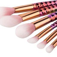 Mikey Store Cosmetic Makeup Brush Makeup Brush Eyeshadow Brush (6pc Multicolo B)