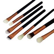 Mikey Store Cosmetic Makeup Brush Makeup Brush Eyeshadow Brush (6pc Multicolo B) N9