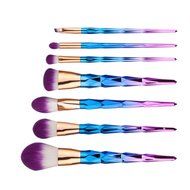 Mikey Store Cosmetic Makeup Brush Makeup Brush Eyeshadow Brush (6pc Multicolo B) N13