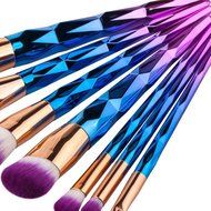Mikey Store Cosmetic Makeup Brush Makeup Brush Eyeshadow Brush (6pc Multicolo B) N15