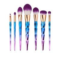 Mikey Store Cosmetic Makeup Brush Makeup Brush Eyeshadow Brush (6pc Multicolo B) N17