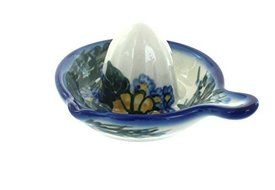 Polish Pottery Wild Flowers Lemon Squeezer