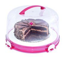 Mrs. Fields Dessert Diva All-in-One Dessert Carrier and Server, Red N3