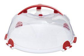 Mrs. Fields Dessert Diva All-in-One Dessert Carrier and Server, Red N18