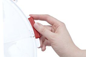 Mrs. Fields Dessert Diva All-in-One Dessert Carrier and Server, Red N24