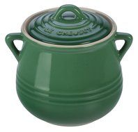 Le Creust Stoneare 20-Ounce Mini Bean Pot, Fennel