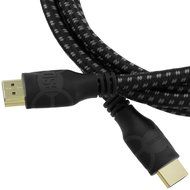 HDMI Cable (6 Feet) with Braided Cord (4K 2K 2160p 1080p 3D 18Gbps) - High Speed Category 2 - Ethernet &amp; Audio... N4