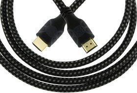 HDMI Cable (6 Feet) with Braided Cord (4K 2K 2160p 1080p 3D 18Gbps) - High Speed Category 2 - Ethernet &amp; Audio... N5