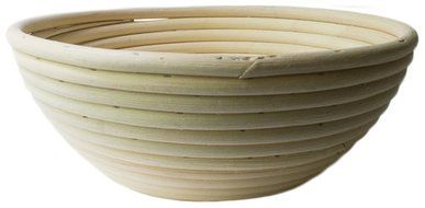 Emile Henry Ceramic Bread Cloche Charcoal, Mure Peyrot Boulange Lame, Banneton Proofing Basket Round 8 Inch Bundle N7