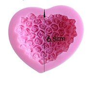 Lariy Baking Silicone Cake Mold Bakeware Decorating Gum Paste Fondant Clay Soap Rose N3