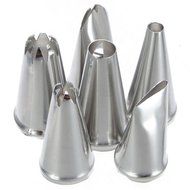 &quot;6pcs Stainless Steel Cake Decoration Icing Piping Nozzle tip&quot; shopping N2
